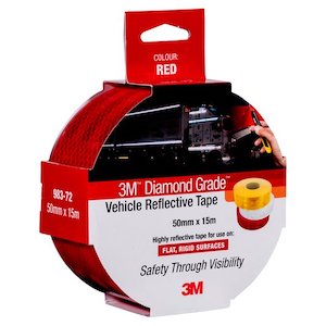 3M 983-72 Red Reflective Tape