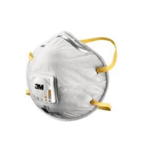 3M 8812 Cupped Particulate Respirator, P1 - Valved